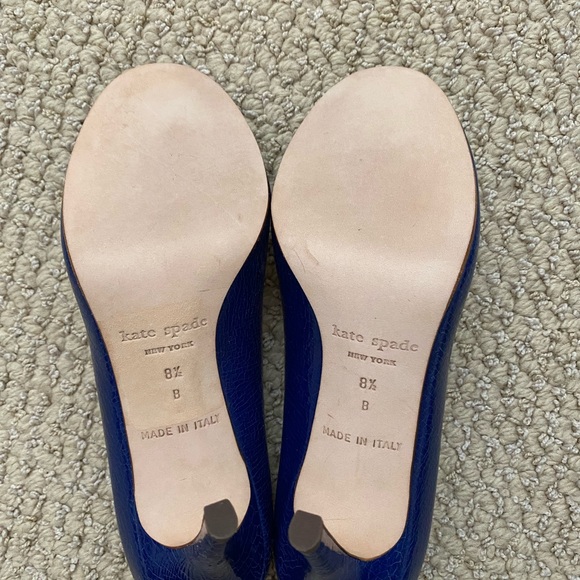 ♠️Kate Spade Cobalt Blue Kellie Too Pump 8.5 (NIB) - Picture 5 of 7